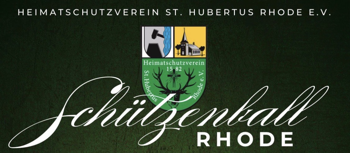 Schützenball 2026 des Heimatschutzvereins St. Hubertus Rhode e.V.